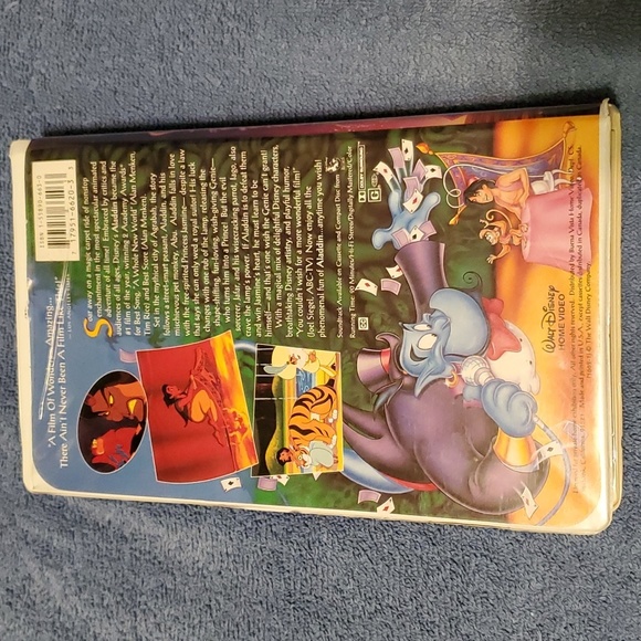 Aladdin vhs tape - Picture 2 of 4